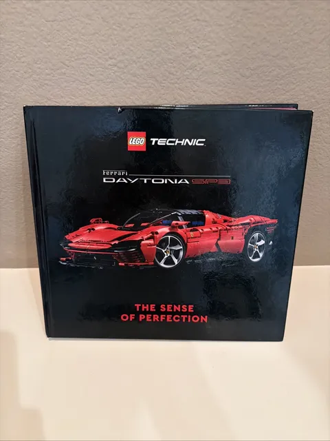 NEW LEGO Technic Ferrari Daytona SP3 The Sense Of Perfection Book (Non-Numbered)