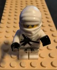LEGO Ninjago Zane The Golden Weapons Minifigure 2507 NJO001