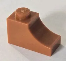 LEGO Parts - Dark Orange Arch 1 x 2 Inverted - No 78666