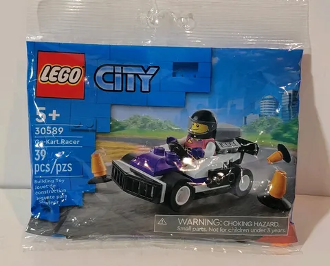 Lego City 30589 Go-Kart Racer Minifigure Building Block New SEALED