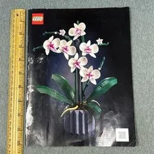 LEGO Icons Orchid 10311 Botanical Collection Instruction Manual Booklet ONLY