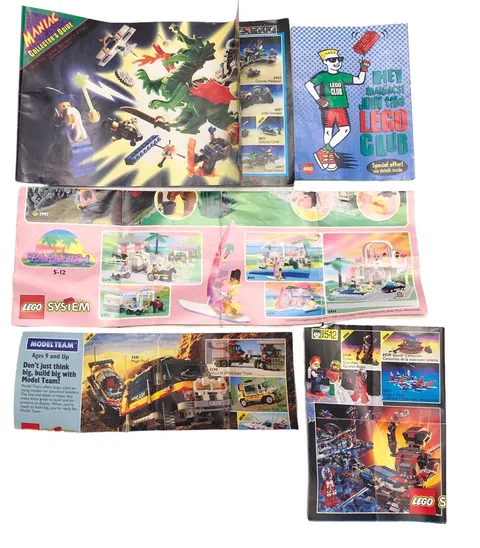 1993 Lego Maniac Collector's Guide Shop at Home Catalog 113317/113417-US
