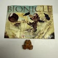 LEGO BIONICLE Pohatu 8531 Manual & Mask Only - Pre Owned