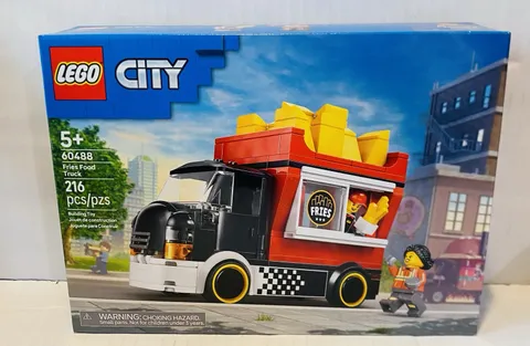 LEGO City Fries Food Truck Set 60488 Pretend Play Building Toy Kids New