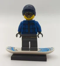Lego SNOWBOARDER GUY Collectible Minifigure Series 5 8805 col05-16 col080