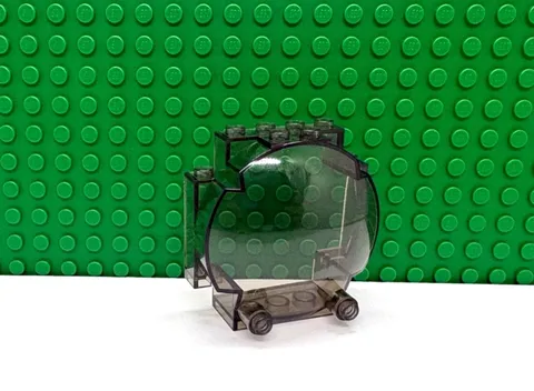 Lego 1 Trans Brown 3x6x5 Bubble Windscreen Windshield Star Wars NEW