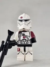 LEGO Star Wars Minifigure SW0524 Clone BARC Trooper 91st From 75037 - 2r