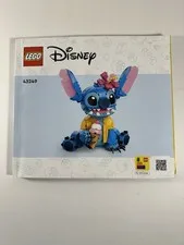 LEGO Disney Stitch Manual Only 43249 Illustrated Instruction Manual Booklet 2024