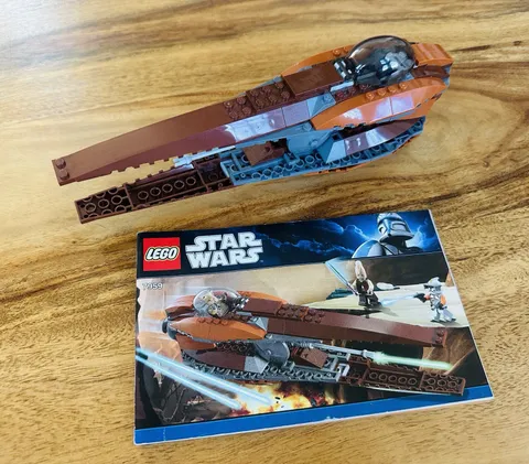 LEGO Star Wars: Geonosian Starfighter (7959) Vehicle Only w/Inst - READ DESC