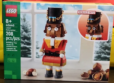 LEGO Iconic Nutcracker 40640 New In Box Holiday Collectible Set