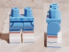 New LEGO Shorts LEGS Shoes Tennis Cutoff Blue Tube Socks CAUCASIAN Peachie Flesh