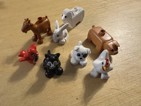 LEGO DUPLO lot of 8 animals (1)