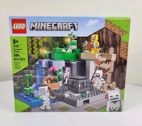 LEGO Minecraft: The Skeleton Dungeon 21189 New Sealed Retired Set