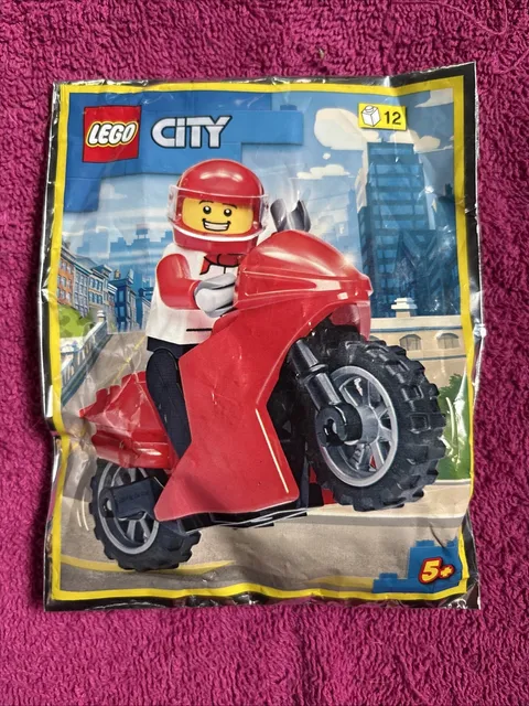 LEGO City Sam Speedster's Motorcycle Foil Bag 952203 (SEALED)