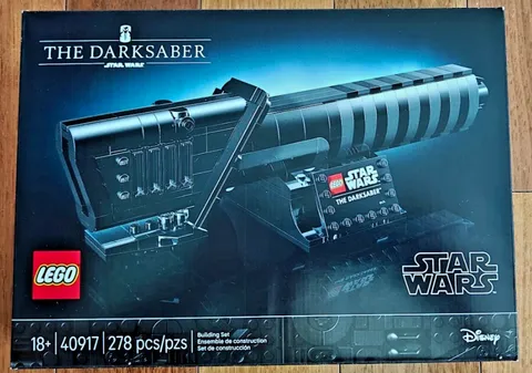 LEGO 40917 Star Wars The Darksaber Gift with Purchase Brand New Sealed Free Ship