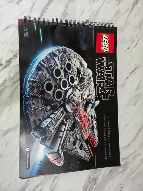 LEGO Milenium Falcon 75192 Star Wars INSTRUCTIONS MANUAL BOOK ONLY - NO BRICKS
