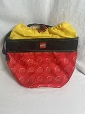 Lego Cinch Bag Red Storage Tote Travel Organizer