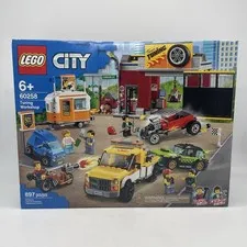 LEGO City 60258 Tuning Workshop Nitro Wheels New Sealed! Box Wear