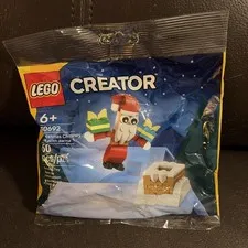 New LEGO Creator Christmas Chimney Fun with Santa #30692 60 pcs