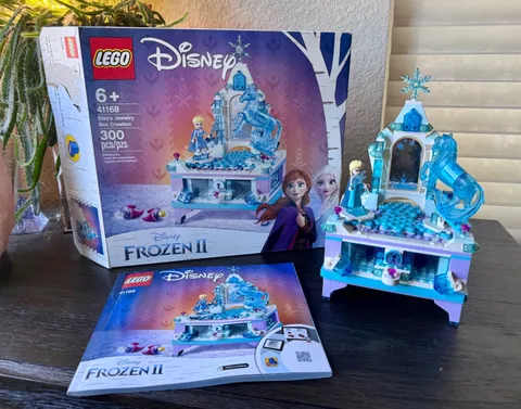 LEGO Disney Princess Elsa's Jewelry Box Creation 41168 Complete w/ Instructions