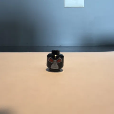 RARE Lego Bane Minifigure Head from 2007 Perfect Condition