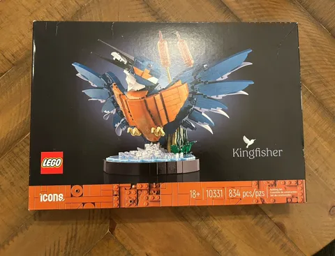 LEGO Icons Kingfisher 10331 Complete Set 834 Pieces Building Kit 18+