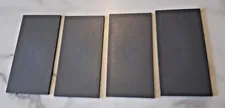 4 LEGO 7X16 Tile Smooth Flat Plate Grey  Lego