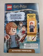 LEGO Harry Potter Magical Riddles Activity Book & Ron Weasley Minifigure