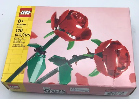 LEGO ROSES SET SEALED NIB NEW FLOWERS 120 PIECE SET