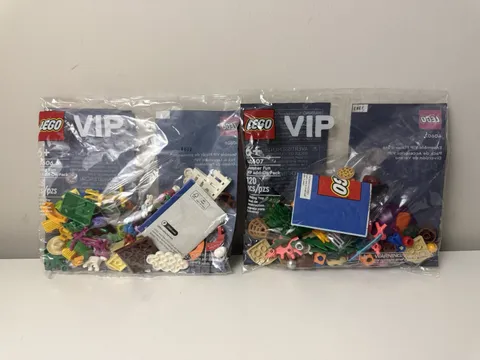 LEGO 40606 Spring Fun & 40607 Summer Fun VIP Add-On Pack Lot NEW SEALED Retired