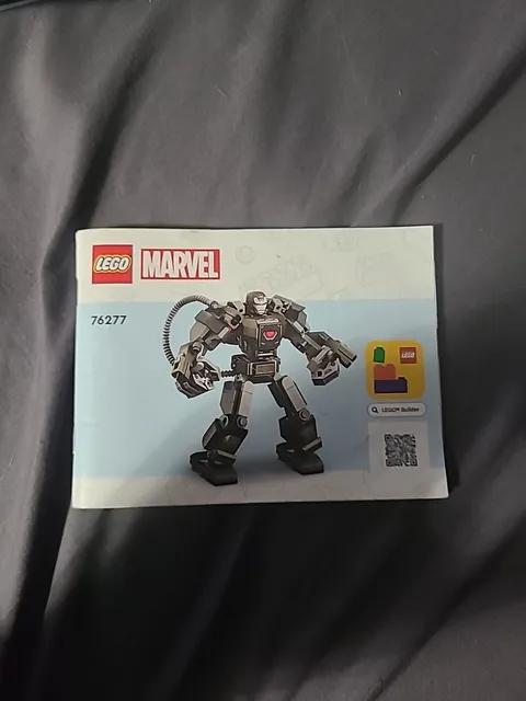 LEGO Marvel War Machine Mech Armor 76277 INSTRUCTION BOOKLET MANUAL ONLY
