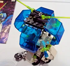 LEGO Space, Exploriens (6899) Nebula Outpost + manual, No box. Free S/H