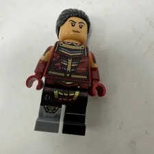 LEGO Marvel Super Heroes Makkari Minifigure sh680 Eternals Dark Red Armor