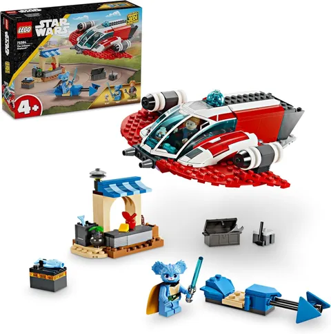 LEGO 75384 Star Wars: Young Jedi Adventures The Crimson Firehawk, Kids Starter