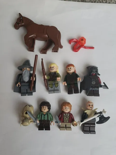 Lego The Lord Of The Rings Minifigures Lot Of 9