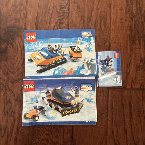 LEGO Arctic Expedition (6573/6578/6586) Instruction Booklets Only