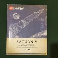 ⭐LEGO INSTRUCTIONS ONLY⭐  NASA Apollo Saturn V  #21309  Manual Only No Parts!!