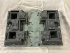 LEGO Raised Baseplate 32x48x6 Rock Raiders Stone Pattern