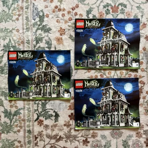 LEGO Monster Fighters Haunted House 10228 Complete Set & Instructions NO BOX