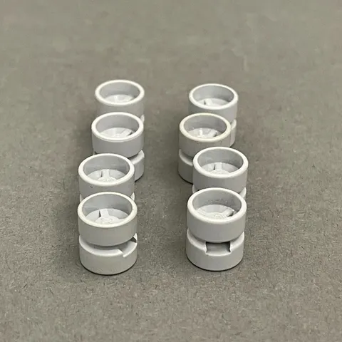 Lego 6014 Light Blue Gray Replacement Parts Pieces Lot of 8