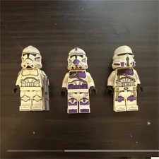 Lego Star Wars clone trooper lot of 3, 187th legion clones mint one gcc clone  