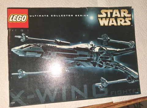 Lego Star Wars Instruction Manual Only 7191 UCS X-Wing  GUC No Bricks
