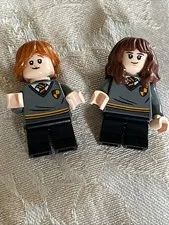Lego Harry Potter minfigure lot from set75954 Hermoine And Ron Weasley