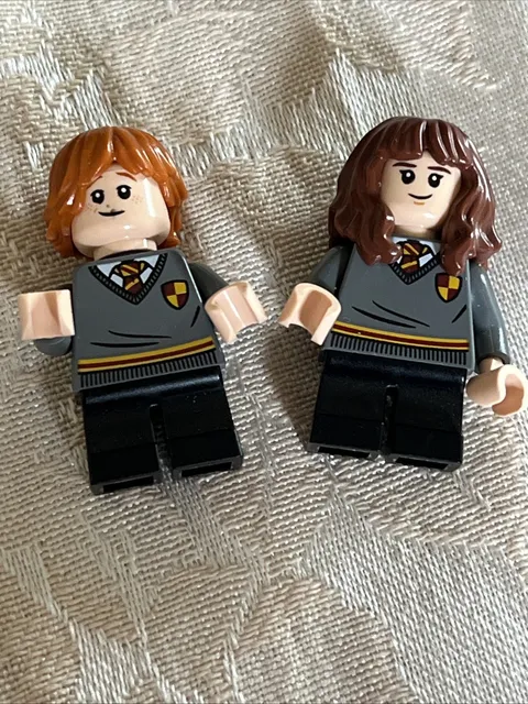Lego Harry Potter minfigure lot from set75954 Hermoine And Ron Weasley