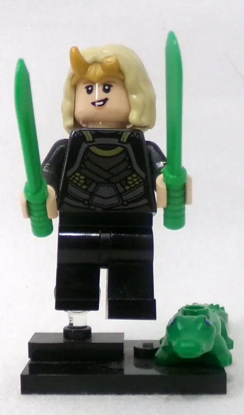 LEGO Marvel Minifigure Series 1 71031 colmar07 Sylvie Minifig Complete