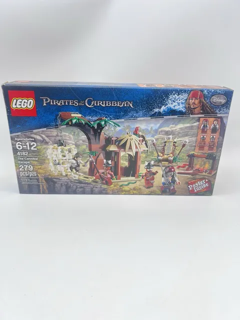 LEGO The Cannibal Escape 4182 Pirates of the Caribbean Set READ DESCRIPTION