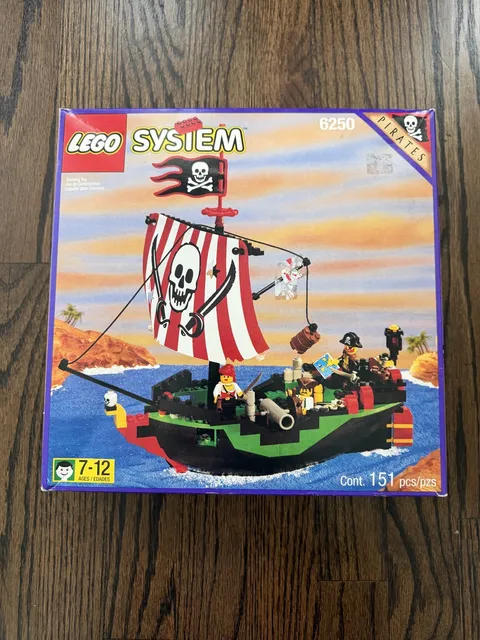 LEGO Pirates: Cross Bone Clipper (6250) New in Original Box Sealed