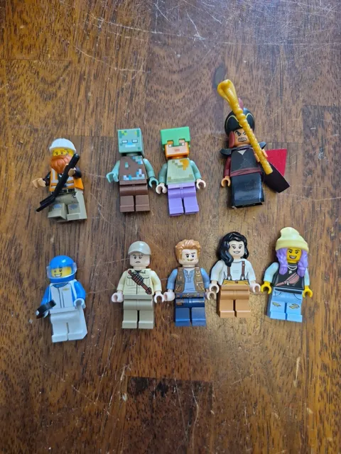 LEGO: Minifigures/ Assorted Lot Of 9/including JAFAR