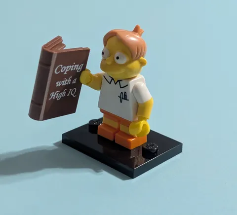 Lego Simpsons Series 2 Martin Prince Minifigure - 71009 - Complete  - 2015