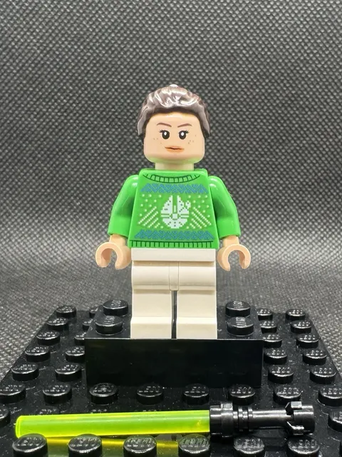 LEGO Star Wars Rey Minifigure Holiday Sweater